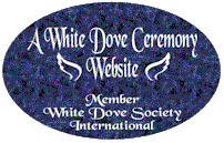 white dove ceremony website host